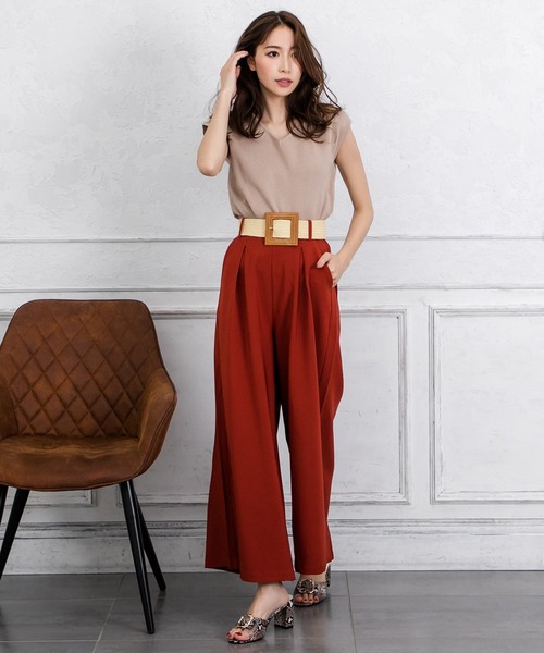 Julia Boutique（ジュリアブティック）の「ラタンバックルベルト/21141（ベルト・レディース・ブラック/ベージュ/アイボリー/その他/ライトベージュ・ONE）」の11枚目の写真