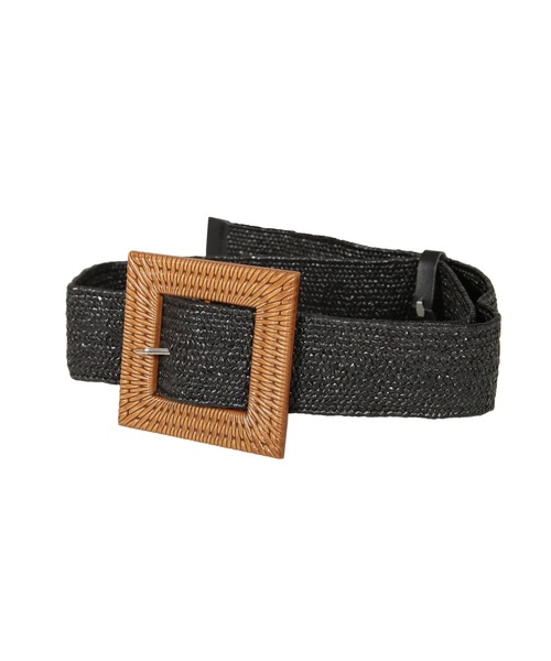 Julia Boutique（ジュリアブティック）の「ラタンバックルベルト/21141（ベルト・レディース・ブラック/ベージュ/アイボリー/その他/ライトベージュ・ONE）」の12枚目の写真