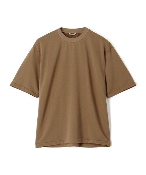 AURALEE(オーラリー)の「AURALEE / ショートスリーブカットソー《ESTNATION EXCLUSIVE》(Tシャツ/カットソー・メンズ・ベージュ/チャコールグレー・3/4/5)」の12枚目の写真