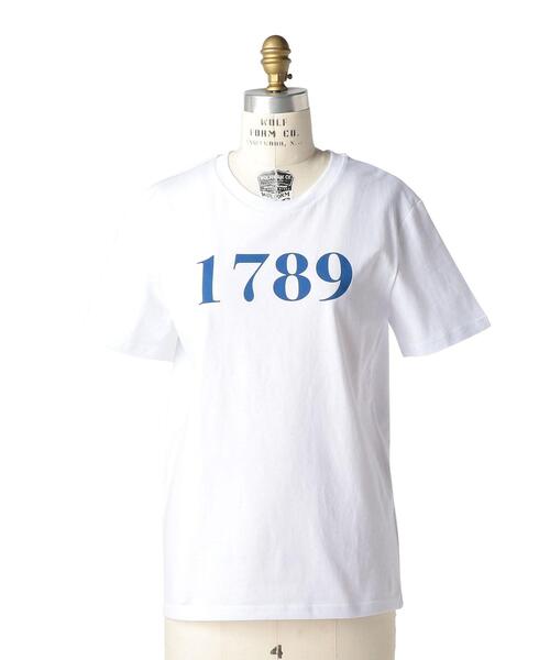 Drawer(ドゥロワー)の「〈Das Mot(ダス モット)〉1789 TEE(Tシャツ/カットソー・レディース・ホワイト・SMALL/X-SMALL)」の1枚目の写真