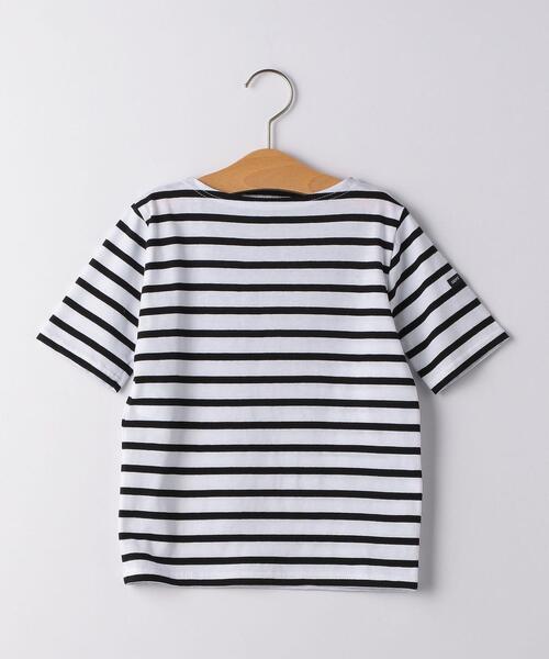 SAINT JAMES(セントジェームス)の「★SAINTJAMES(セントジェームス) PIRIAC 21(Tシャツ/カットソー・キッズ・ライトブルー/ライトグレー/ホワイト・10A/6A/8A)」の2枚目の写真