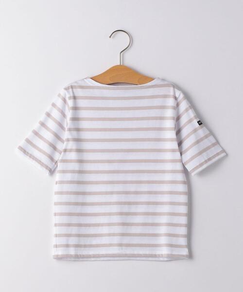 SAINT JAMES(セントジェームス)の「★SAINTJAMES(セントジェームス) PIRIAC 21(Tシャツ/カットソー・キッズ・ライトブルー/ライトグレー/ホワイト・10A/6A/8A)」の3枚目の写真