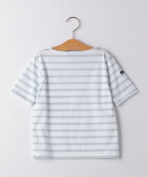 SAINT JAMES(セントジェームス)の「★SAINTJAMES(セントジェームス) PIRIAC 21(Tシャツ/カットソー・キッズ・ライトブルー/ライトグレー/ホワイト・10A/6A/8A)」の1枚目の写真