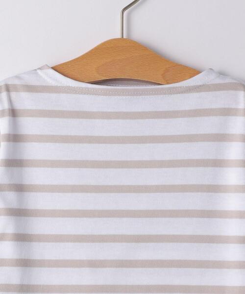 SAINT JAMES(セントジェームス)の「★SAINTJAMES(セントジェームス) PIRIAC 21(Tシャツ/カットソー・キッズ・ライトブルー/ライトグレー/ホワイト・10A/6A/8A)」の5枚目の写真