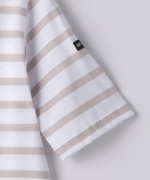 SAINT JAMES(セントジェームス)の「★SAINTJAMES(セントジェームス) PIRIAC 21(Tシャツ/カットソー・キッズ・ライトブルー/ライトグレー/ホワイト・10A/6A/8A)」の11枚目の写真