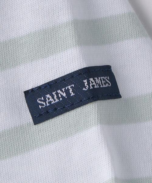 SAINT JAMES(セントジェームス)の「★SAINTJAMES(セントジェームス) PIRIAC 21(Tシャツ/カットソー・キッズ・ライトブルー/ライトグレー/ホワイト・10A/6A/8A)」の8枚目の写真