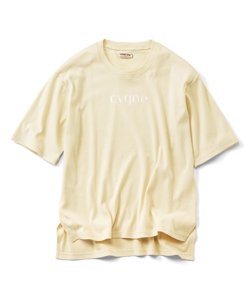 IEDIT（イディット）の「ＩＥＤＩＴ　カリフォルニアコットンの接触冷感ミニロゴＴシャツ（Tシャツ/カットソー・レディース・ブラック/オフホワイト/アイボリー・LARGE/X-LARGE/MEDIUM/XXX-LARGE/SMALL/XX-LARGE）」の5枚目の写真