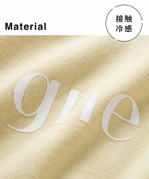 IEDIT（イディット）の「ＩＥＤＩＴ　カリフォルニアコットンの接触冷感ミニロゴＴシャツ（Tシャツ/カットソー・レディース・ブラック/オフホワイト/アイボリー・LARGE/X-LARGE/MEDIUM/XXX-LARGE/SMALL/XX-LARGE）」の7枚目の写真