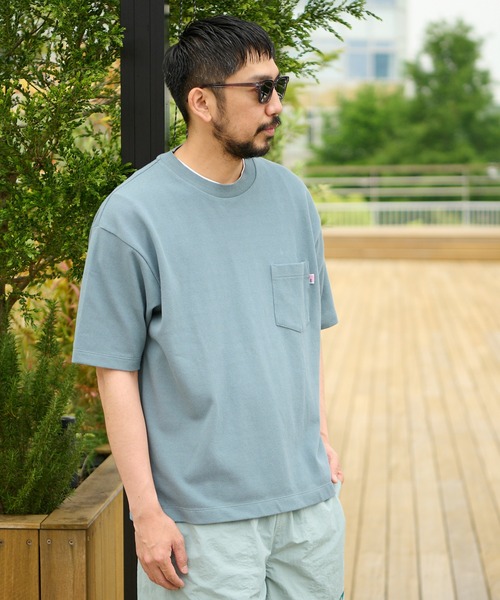 CIAOPANIC TYPY（チャオパニックティピー）の「USAヘビーカノコクルーネックTEE（Tシャツ/カットソー・メンズ・グリーン/チャコールグレー/ホワイト/サンドベージュ・LARGE/SMALL/MEDIUM）」の11枚目の写真