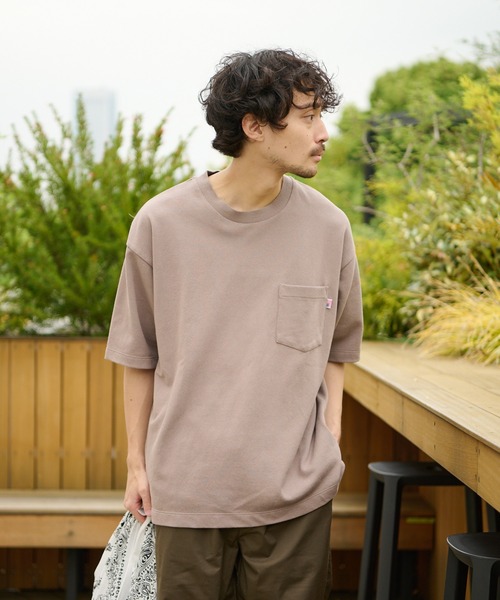 CIAOPANIC TYPY（チャオパニックティピー）の「USAヘビーカノコクルーネックTEE（Tシャツ/カットソー・メンズ・グリーン/チャコールグレー/ホワイト/サンドベージュ・LARGE/SMALL/MEDIUM）」の18枚目の写真