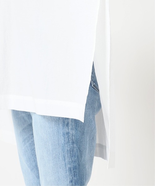 IENA（イエナ）の「maison MANTECO ギャザースリーブブラウス◆（シャツ/ブラウス・レディース・ホワイト/ブラック・FREE）」の5枚目の写真