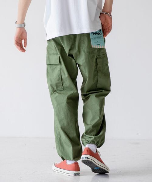 coen（コーエン）の「イージーシェフカーゴパンツ"CHEF CARGO"（カーゴパンツ・メンズ・ブラック/オリーブ・X-LARGE/LARGE/SMALL/MEDIUM）」の6枚目の写真