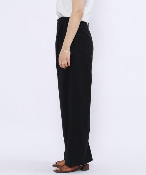 coen(コーエン)の「接触冷感機能付きドビータックパンツ(その他パンツ・レディース・オリーブ/ブラック/テラコッタ・SMALL/LARGE/MEDIUM)」の14枚目の写真