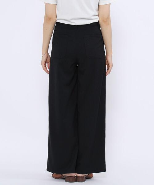 coen(コーエン)の「接触冷感機能付きドビータックパンツ(その他パンツ・レディース・オリーブ/ブラック/テラコッタ・SMALL/LARGE/MEDIUM)」の15枚目の写真