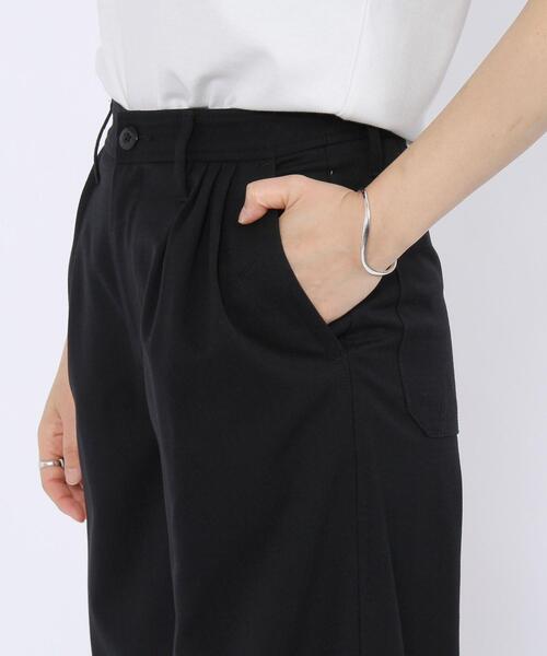 coen(コーエン)の「接触冷感機能付きドビータックパンツ(その他パンツ・レディース・オリーブ/ブラック/テラコッタ・SMALL/LARGE/MEDIUM)」の18枚目の写真