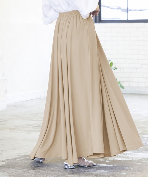 Newlyme(ニューリーミー)の「フレアスカート(スカート・レディース・ブラック/ピンク/ブルー/モカ/ベージュ/オレンジ/グリーン・MEDIUM/X-LARGE/SMALL/LARGE)」の9枚目の写真