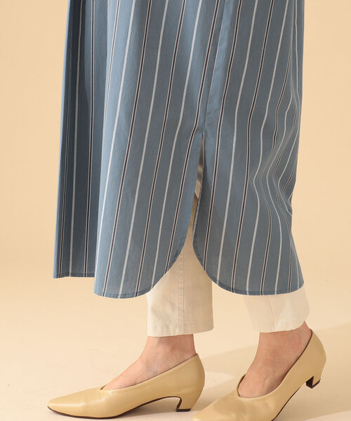 B:MING by BEAMS（ビーミングバイビームス）の「B:MING by BEAMS / 2WAY シャツワンピース 21AW（シャツワンピース・レディース・ブルー系その他/パープル系その他・SMALL/MEDIUM）」の13枚目の写真