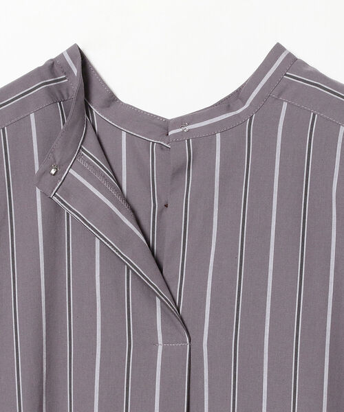 B:MING by BEAMS（ビーミングバイビームス）の「B:MING by BEAMS / 2WAY シャツワンピース 21AW（シャツワンピース・レディース・ブルー系その他/パープル系その他・SMALL/MEDIUM）」の18枚目の写真