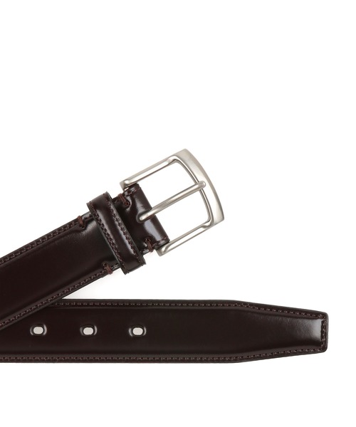 Paul Smith（ポールスミス）の「コードバン ドレスベルト / 553790 CM（ベルト・メンズ・ブラウン/ブラック・SMALL/MEDIUM/LARGE/X-LARGE/L2）」の12枚目の写真
