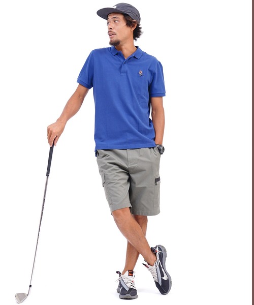 GIORDANO（ジョルダーノ）の「カーゴショーツ（カーゴパンツ・メンズ・カーキ/グリーン・MEDIUM/LARGE/X-LARGE）」の14枚目の写真