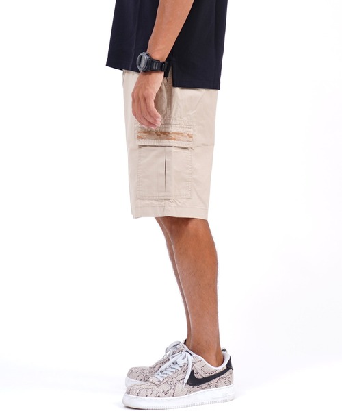 GIORDANO（ジョルダーノ）の「カーゴショーツ（カーゴパンツ・メンズ・カーキ/グリーン・MEDIUM/LARGE/X-LARGE）」の10枚目の写真
