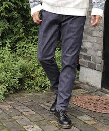 UNION STATION | “Gloomy Tuesday” 【憂鬱な火曜日】反応染めハイパワーストレッチスリムストレートデニム(デニムパンツ)