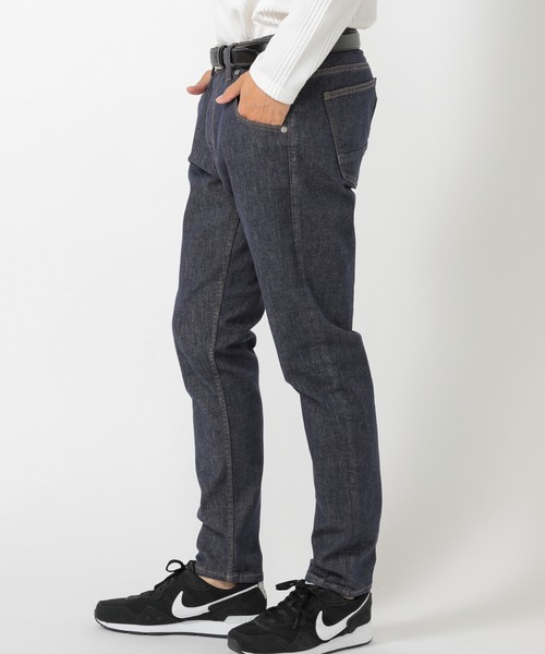 UNION STATION(ユニオンステーション)の「“Gloomy Tuesday” 【憂鬱な火曜日】反応染めハイパワーストレッチスリムストレートデニム(デニムパンツ・メンズ・ネイビー・LL/S/M/L)」の10枚目の写真