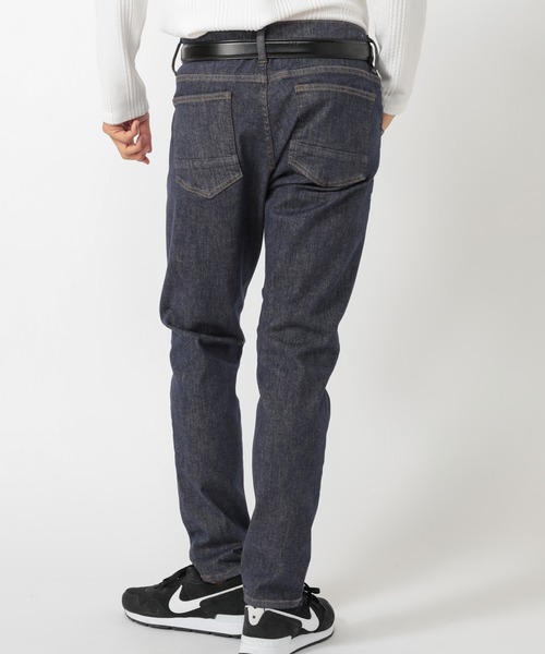 UNION STATION(ユニオンステーション)の「“Gloomy Tuesday” 【憂鬱な火曜日】反応染めハイパワーストレッチスリムストレートデニム(デニムパンツ・メンズ・ネイビー・LL/S/M/L)」の11枚目の写真