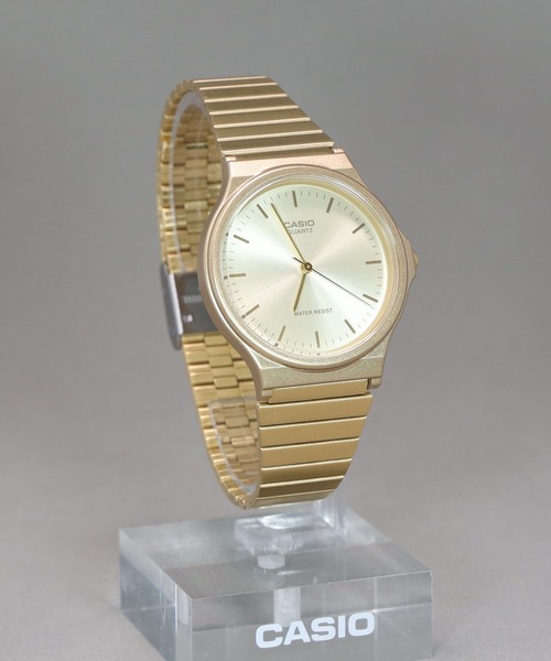 CASIO(カシオ)の「CASIO Collection / MQ-24G-9EJH(アナログ腕時計・メンズ・ゴールド・FREE)」の3枚目の写真