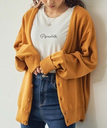 WEGO | WEGO/ドロップショルダーカラーカーディガン(カーディガン/ボレロ)