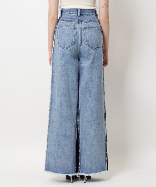 SPIRALGIRL（スパイラルガール）の「リメイク風デニム（デニムパンツ・レディース・ライトブルー・SMALL/MEDIUM）」の17枚目の写真