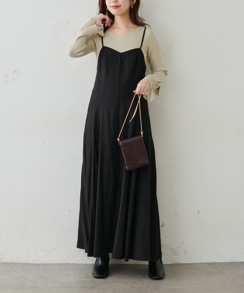 natural couture(ナチュラルクチュール)の「前後2WAY袖口レースリブニット(ニット/セーター・レディース・アイボリー/ブラック/モカ/ミント/ピンク・FREE)」の15枚目の写真