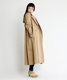 【新色追加】ロングトレンチコート