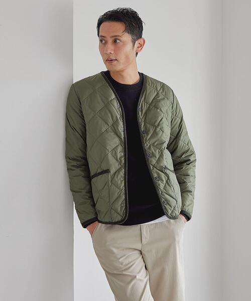 green label relaxing（グリーンレーベルリラクシング）の「＜green label relaxing＞スウェットライク クルーネック ニット（ニット/セーター・メンズ・マスタード/ケリー/ブラック/ライトグレー・M/L/XL/S）」の11枚目の写真