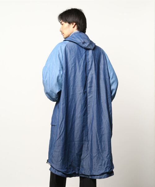 C DIEM（カルペディエム）の「C DIEM(カルペディエム)/UTILITY MODSモッズコート（モッズコート・メンズ・インディゴブルー・SMALL/LARGE）」の2枚目の写真