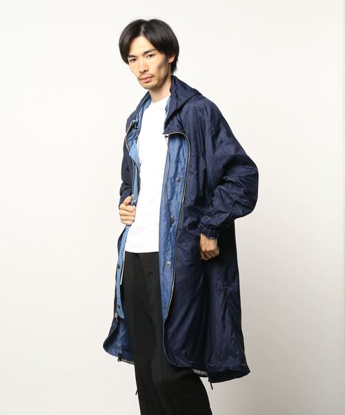 C DIEM（カルペディエム）の「C DIEM(カルペディエム)/UTILITY MODSモッズコート（モッズコート・メンズ・インディゴブルー・SMALL/LARGE）」の3枚目の写真