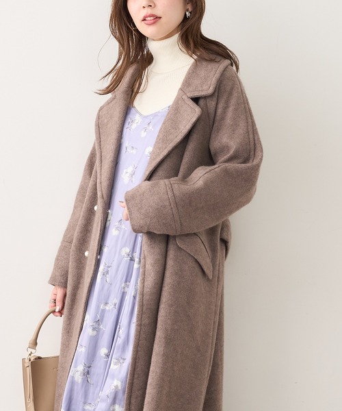 natural couture(ナチュラルクチュール)の「もちもちベーシックリブタートル(ニット/セーター・レディース・ブラック/ブラウン/カーキ/ピンク/アイボリー/ライトベージュ・FREE)」の18枚目の写真