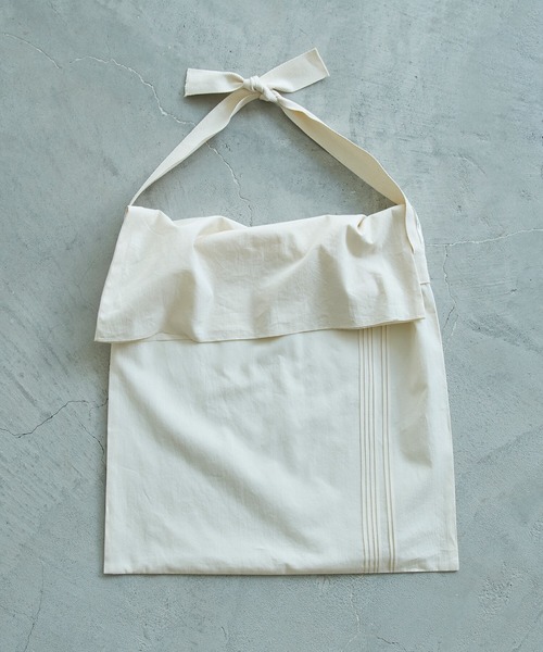 note et silence (ノートエシロンス)の「.et sort. FINX100/2ブロードリラックスウェア(シャツワンピース・レディース・ホワイト/アイボリー・FREE)」の17枚目の写真