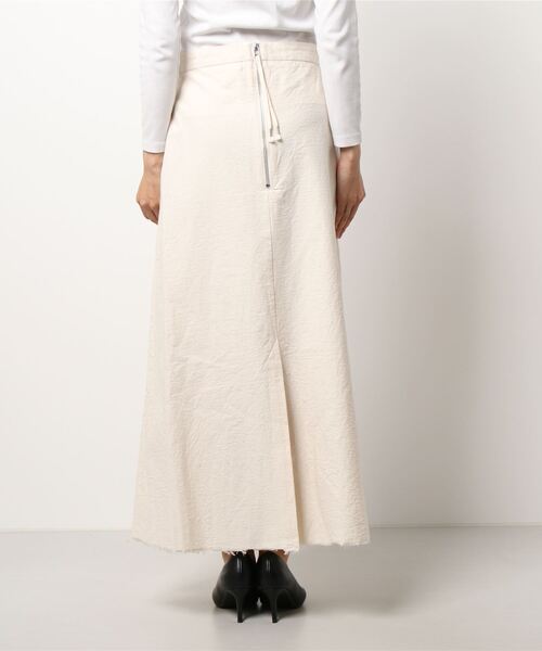 nitca（ニトカ）の「オーガニックネップツイル　Aラインスカート（スカート・レディース・キナリ・FREE）」の3枚目の写真