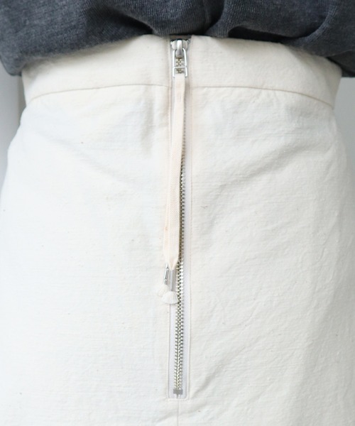 nitca（ニトカ）の「オーガニックネップツイル　Aラインスカート（スカート・レディース・キナリ・FREE）」の21枚目の写真