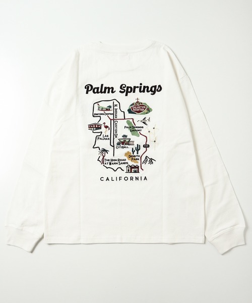 POWER TO THE PEOPLE(パワートゥーザピープル)の「【POWER TO THE PEOPLE】刺繍デザインプリントロングスリーブTシャツ(Tシャツ/カットソー・レディース・パープル/グリーン/ホワイト系/ホワイト系1/ブラック系/ブラック系1・MEDIUM/LARGE/X-LARGE)」の18枚目の写真
