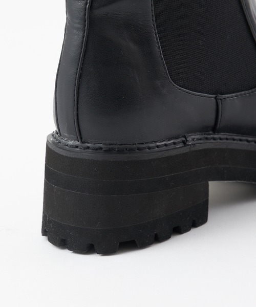 COLONY 2139（コロニートゥーワンスリーナイン）の「【マカロンFoot】チェルシーショートブーツ/サイドゴアブーツ（ブーツ・レディース・ブラック・23cm/24cm/25cm）」の12枚目の写真