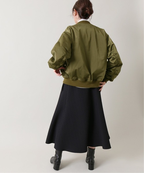 IENA（イエナ）の「MA-1◆（MA-1・レディース・ベージュ/カーキ・38/36）」の10枚目の写真