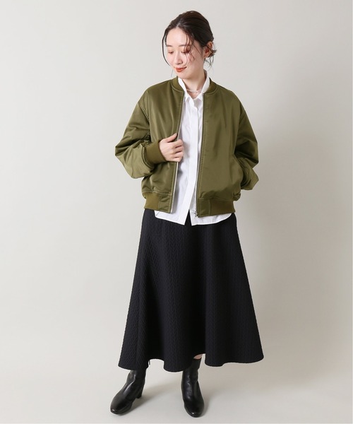 IENA（イエナ）の「MA-1◆（MA-1・レディース・ベージュ/カーキ・38/36）」の19枚目の写真