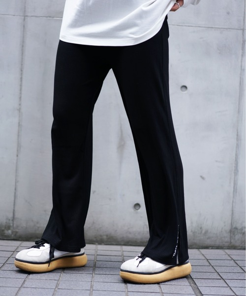 AVIREX（アヴィレックス）の「【直営店限定】リブカットパンツ/ RIB CUT  PANTS（その他パンツ・レディース・ブラック/パープル/オフホワイト・FREE）」の13枚目の写真