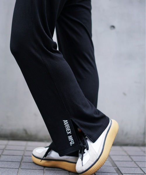 AVIREX（アヴィレックス）の「【直営店限定】リブカットパンツ/ RIB CUT  PANTS（その他パンツ・レディース・ブラック/パープル/オフホワイト・FREE）」の16枚目の写真