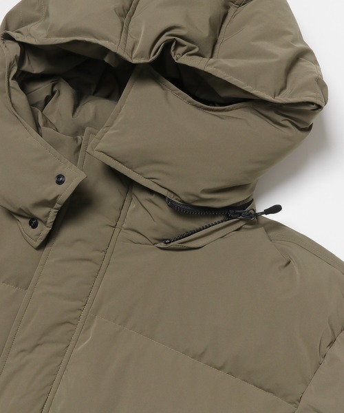 SENSE OF PLACE by URBAN RESEARCH（センスオブプレイスバイアーバンリサーチ）の「グリーンダウンフーデットジャケット（ダウンジャケット/コート・メンズ・ブラック/モカ/カーキ・MEDIUM/LARGE）」の9枚目の写真