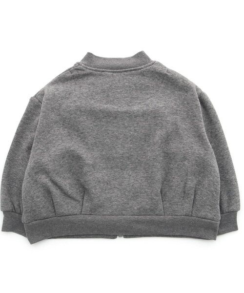 Seraph（セラフ）の「あったか裏シャギーブルゾン（ブルゾン・キッズ・グレー/カーキ/ピンク/ベージュ・80/90/100/120/130/110/95/140）」の5枚目の写真