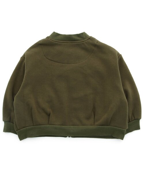 Seraph（セラフ）の「あったか裏シャギーブルゾン（ブルゾン・キッズ・グレー/カーキ/ピンク/ベージュ・80/90/100/120/130/110/95/140）」の7枚目の写真