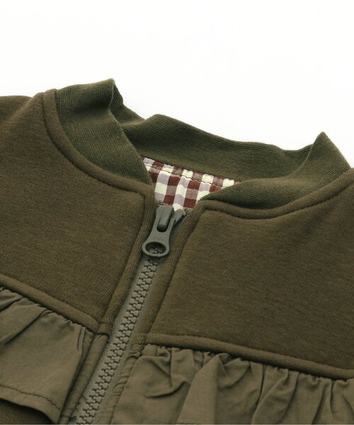 Seraph（セラフ）の「あったか裏シャギーブルゾン（ブルゾン・キッズ・グレー/カーキ/ピンク/ベージュ・80/90/100/120/130/110/95/140）」の16枚目の写真